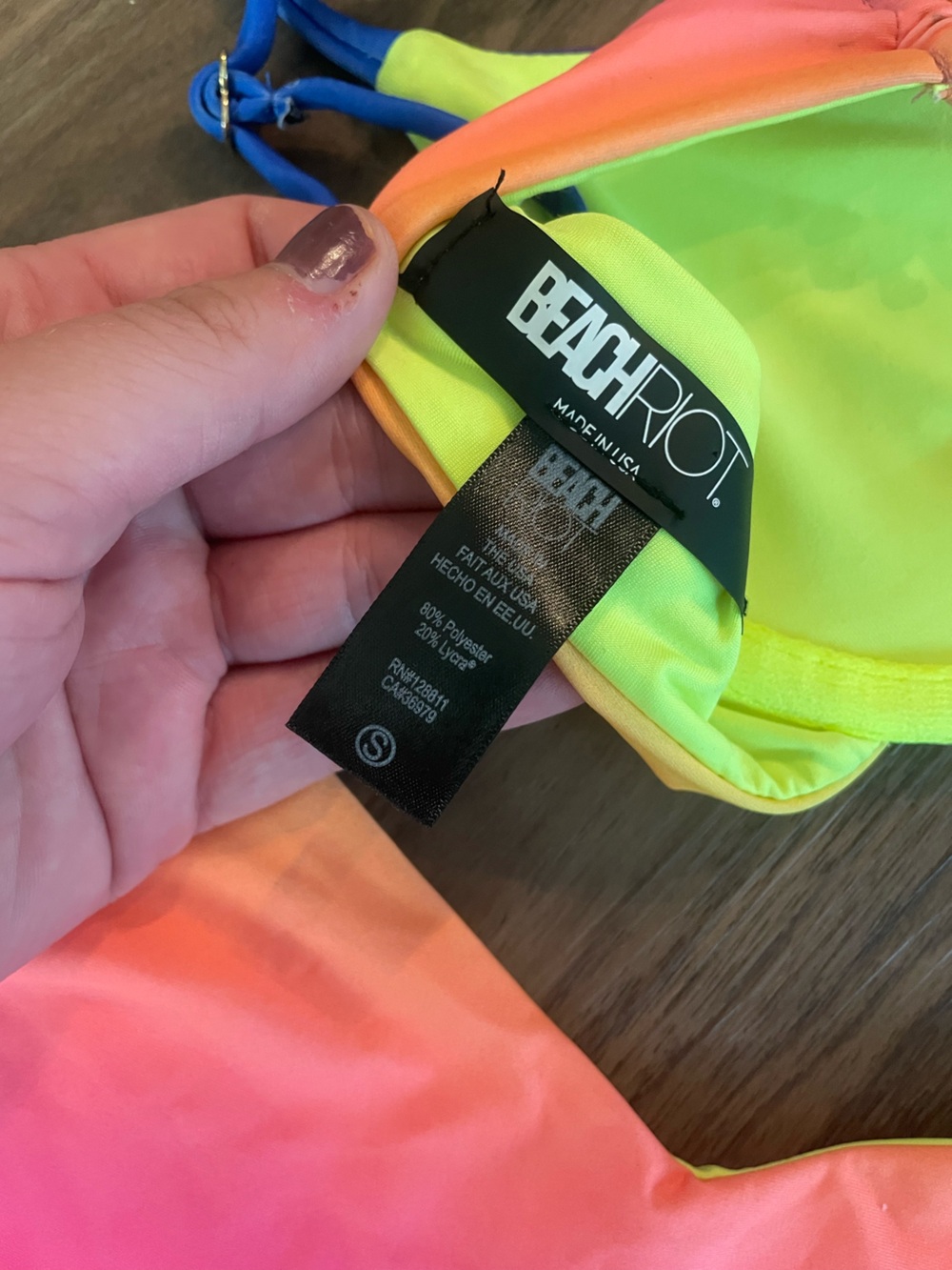 Beach Riot Rainbow Bikini - Picture 7 of 7